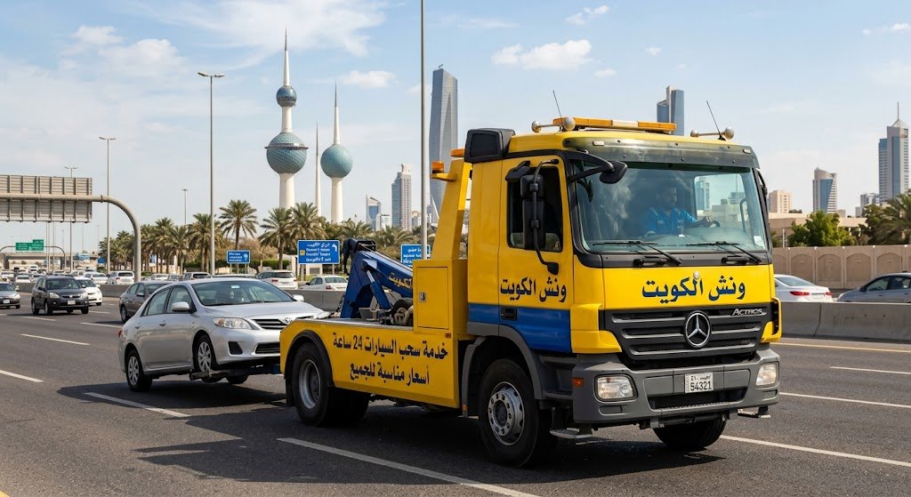 ونش سيارات الكويت خدمة مميزة وتوفير