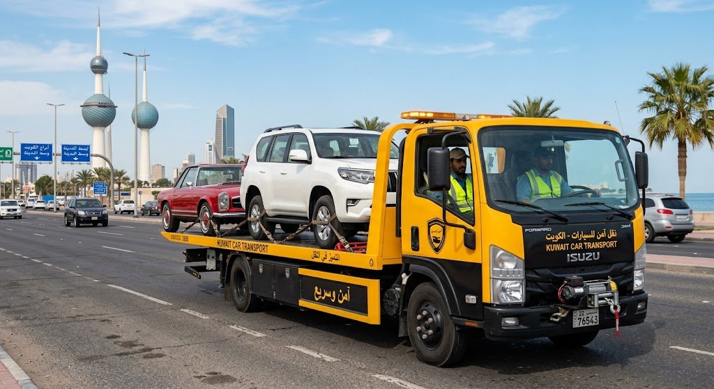 ونش الكويت لخدمات سحب وانقاذ السيارات